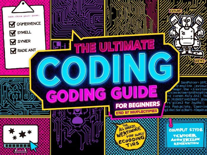 Coding & Tech: High-tech Neon Cyberpunk with circuit patterns and syntax checklists.