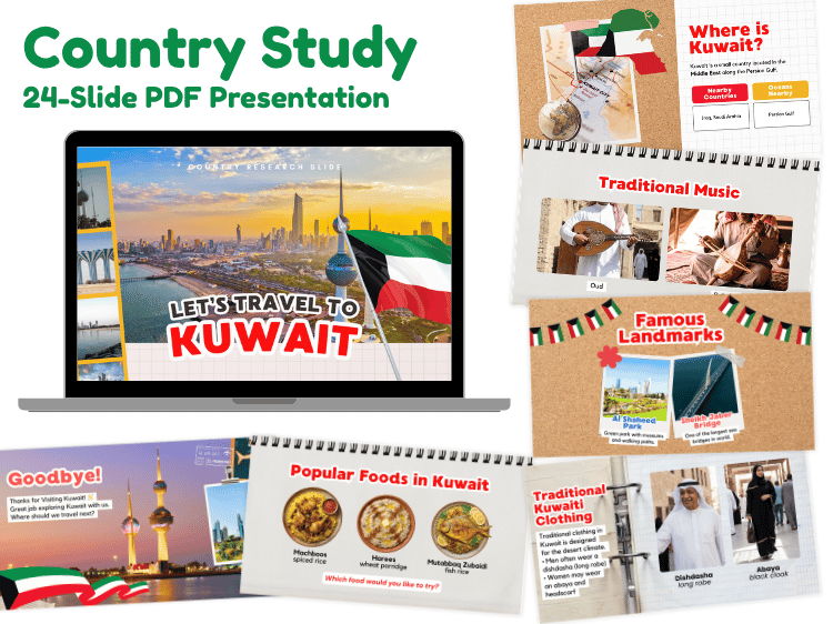 Kuwait Country Study | Geography & Culture 24-Slide Presentation