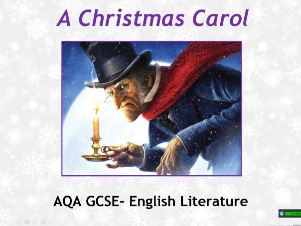 A Christmas Carol - AQA GCSE English Literature  Teaching Resources
