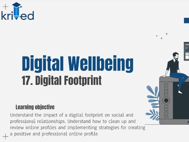 Digital Footprint - KS4 Year 11 PSHE on Digital Footprints & Professionalism