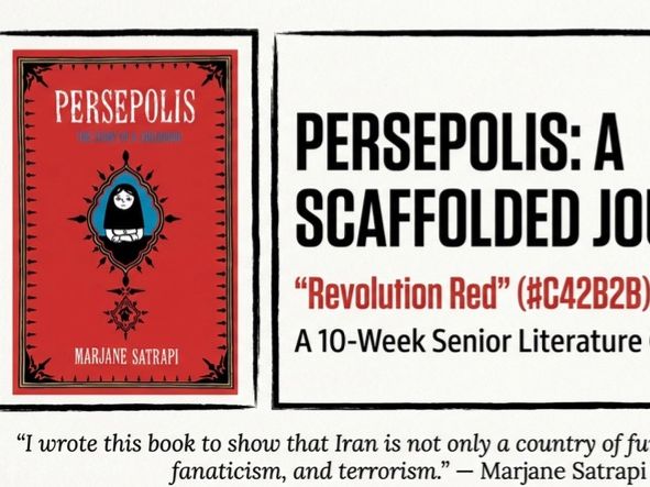 Persepolis by Marjane Satrapi – Complete Teaching Unit | Senior English & Visual