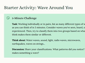 AS Level Physics - 7.1 Progressive Waves