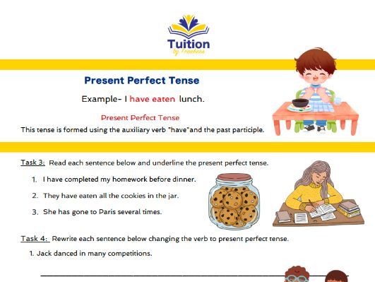 29. Year 5 - Reading Comprehension & Perfect Present tense