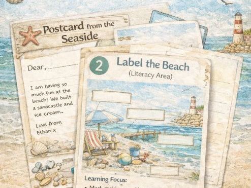 EYFS Seaside Planning and Resources