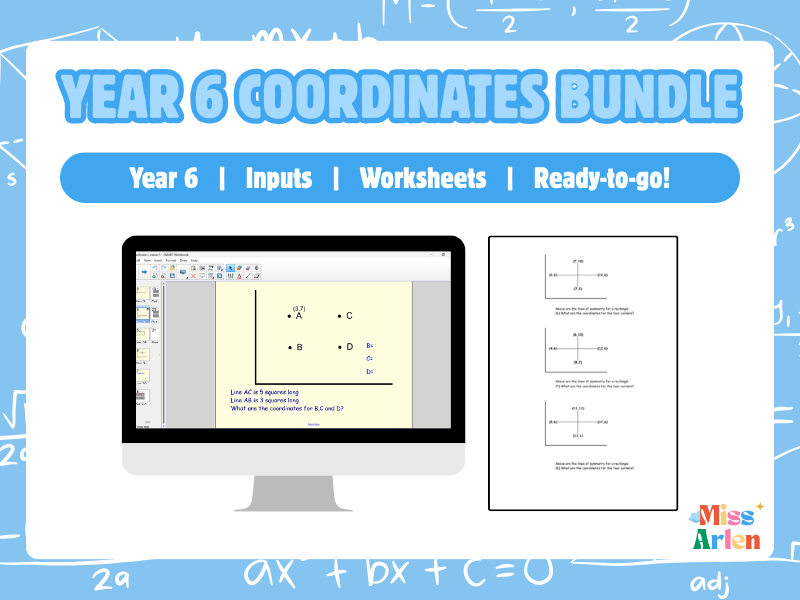 Year 6 Coordinates – 5 Lessons