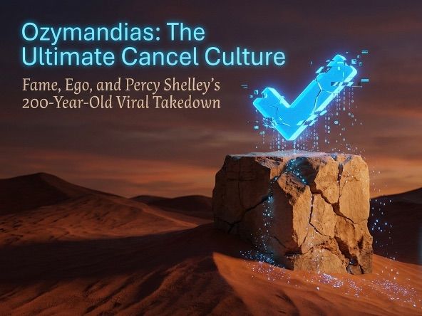 Ozymandias by Percy Shelley | Poem Analysis Deck | Years 9-10 | Pop Culture
