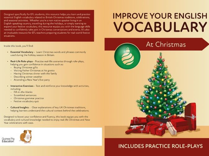 Improve Your English Vocabulary - At Christmas - EFL Resource