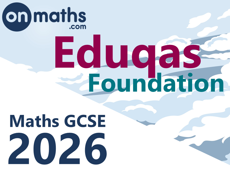 Maths GCSE Predicted Papers (Summer 2026) Eduqas Paper 1 Foundation