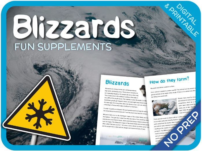 Blizzards Teaching Resources