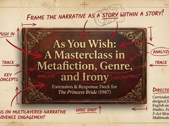 The Princess Bride Film Study Unit | Genre Parody & Analysis | Discussion-Based