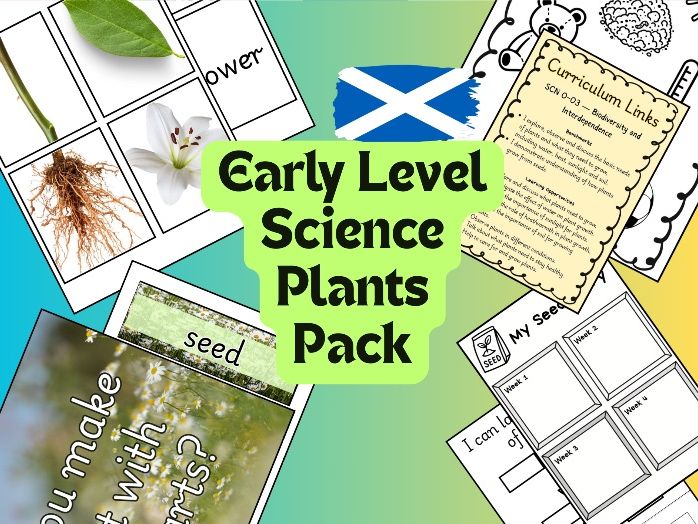 Early Level Science Pack - SCN 0-03a