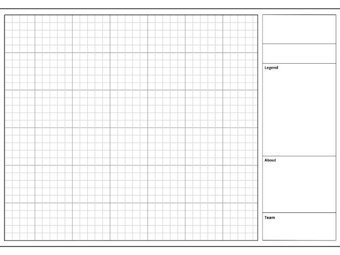 Map grid template drawing design geography