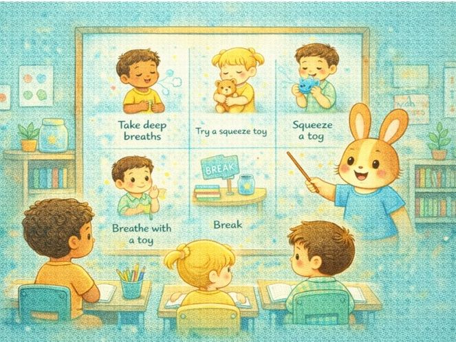 Emotional Regulation Posters | Calm Classroom SEND Visual Supports Bundle