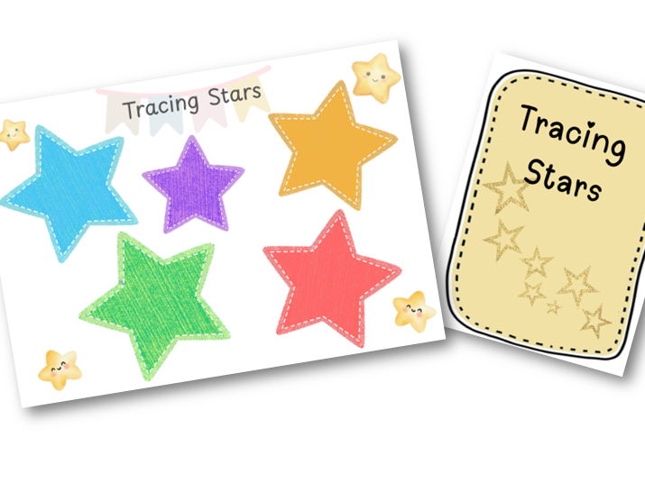 Tracing Stars EYFS/SEND Fine Motor Activity