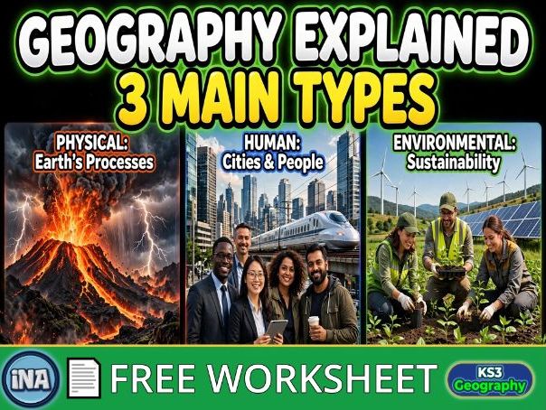 What is Geography? - FREE KS3 Geography Worksheet