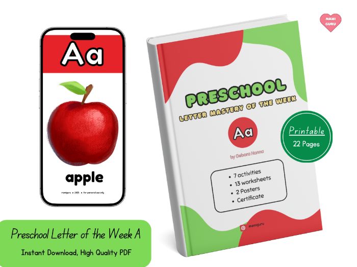 Letter Aa – Preschool Alphabet Activities