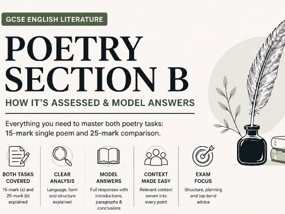 Eduqas Poetry Structure and Model Answers