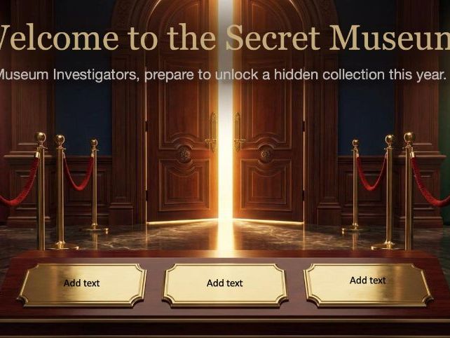 KS2 New Class, New Year | Teacher Introduction & Classroom Induction|Secret Museum Theme