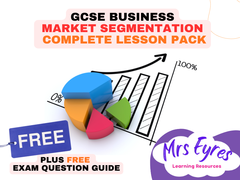 GCSE Business Lesson: Market Segmentation (Complete Lesson Pack + FREE Exam Question Guide)