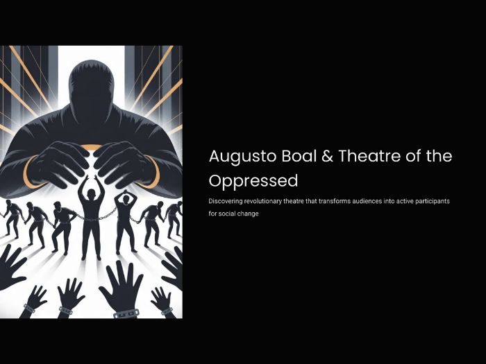 Augusto Boal & Theatre of the Oppressed