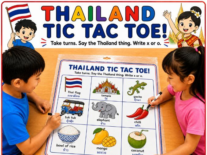 Thailand Tic-Tac-Toe