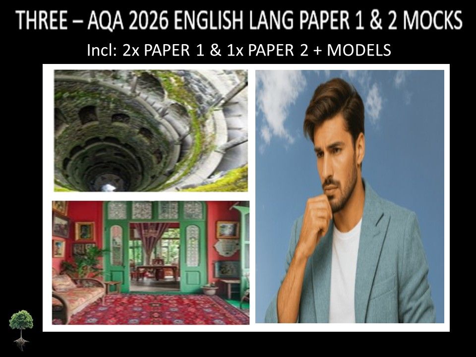 THREE - AQA PAPER 1 & 2 | 2026 FULL MOCKS | MODELS
