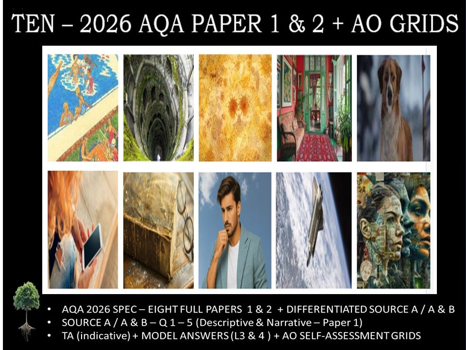 TEN - NEW PAPER 1 & 2 | 2026 FULL MOCK | + AO GRIDS