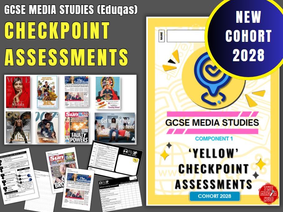 *NEW 2028* Media Checkpoint Exam Questions | Component 1 | Eduqas GCSE Media Studies | Revision