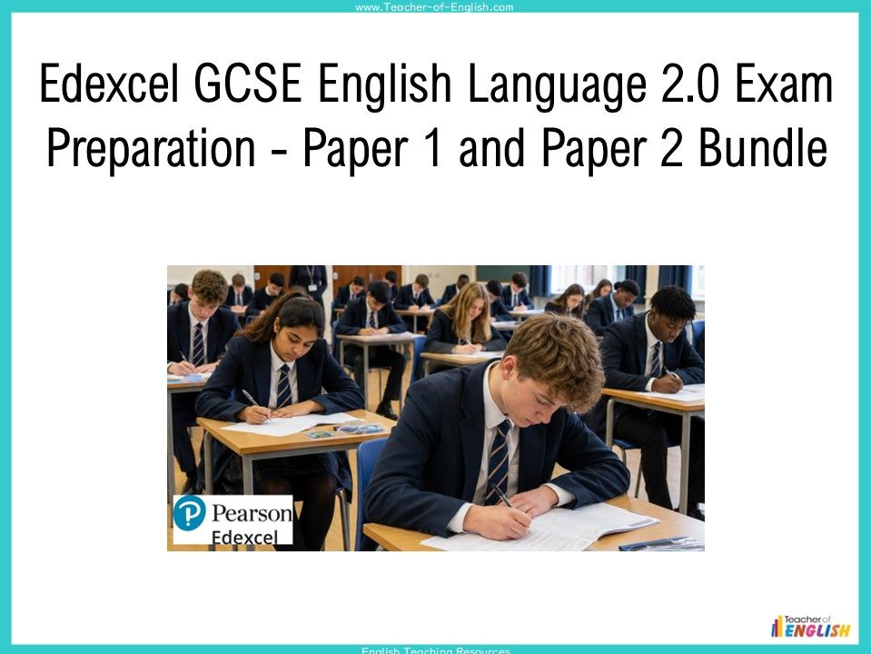 Edexcel GCSE English Language 2.0 Exam Preparation Bundle