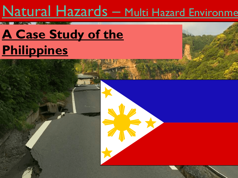 Geography - Key Stage 4 - Natural Hazards - Multiple Hazard Environment - Case Study (PDF Version)