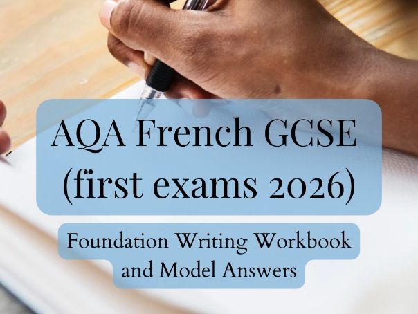 AQA French Foundation Writing Workbook (2026)