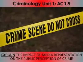 WJEC Level 3 Applied Criminology — Unit 1 Controlled Assessment Note-Taking Booklet
