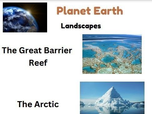Classroom Poster_Planet Earth_Landscapes