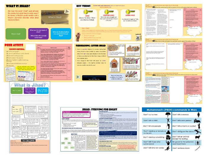GCSE Islam Practices - lesson 9 Jihad