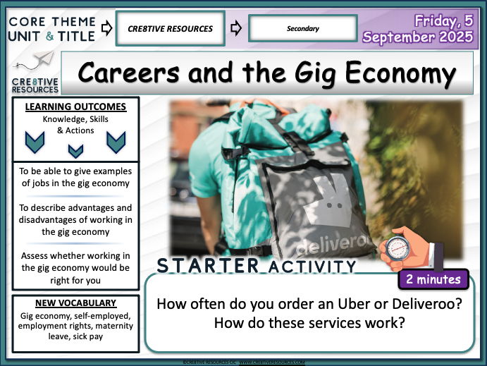 Careers and the Gig Economy
