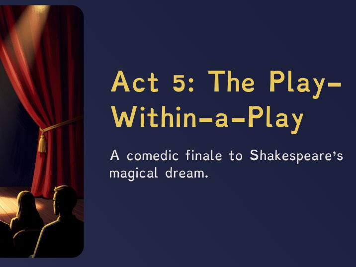 A Midsummer Night’s Dream – Lesson 14: The Play‑Within‑a‑Play