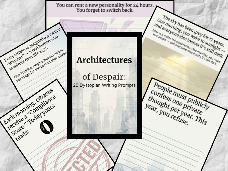 COVER Lessons - Dystopian Writing Prompts – Powerful, Exam-Ready Creative Tasks