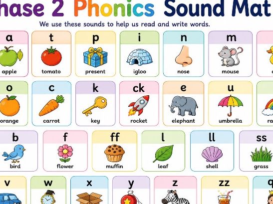 Phonic Mats EYFS and KS1