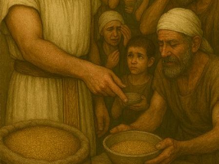 BIBLE 43  HOW DID JOSEPH DEAL WITH THE FAMINE???