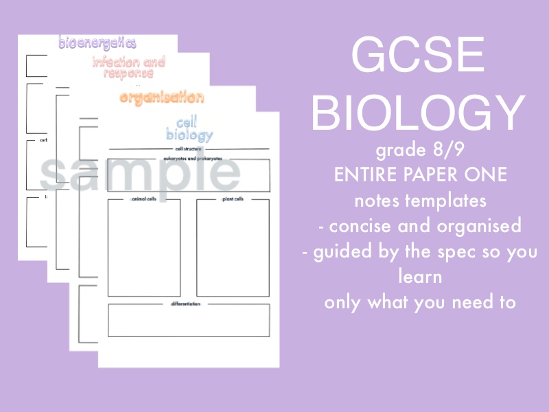 As biology coursework template 07 picture