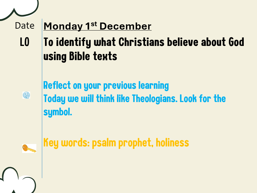 RE What does it mean if God is holy and loving (GOD) U2.1