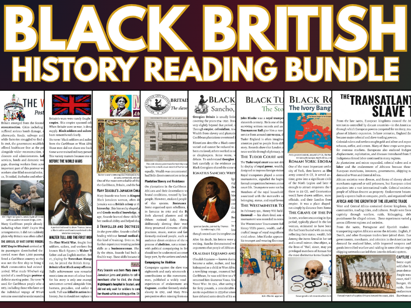 Black British History KS3 Reading Bundle