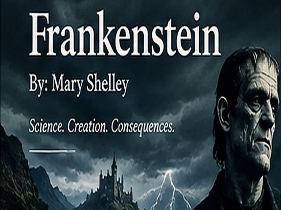 Frankenstein IB  English A Literature Unit | Mary Shelley | Gothic & Romanticism Frankenstein IB