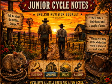 Of Mice and Men Complete Junior Cycle Notes