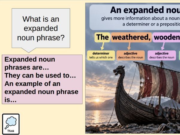 Viking Writing lesson - describing Gunner