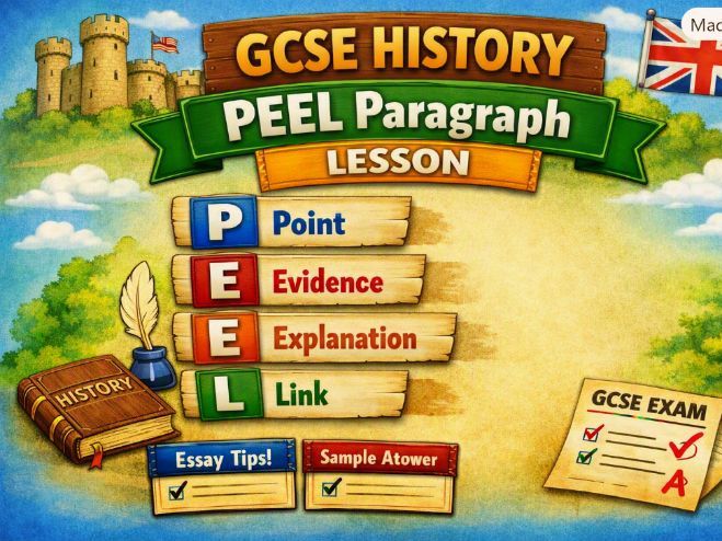 GCSE History – How to Write a PEEL Paragraph (Essay Writing Guide)