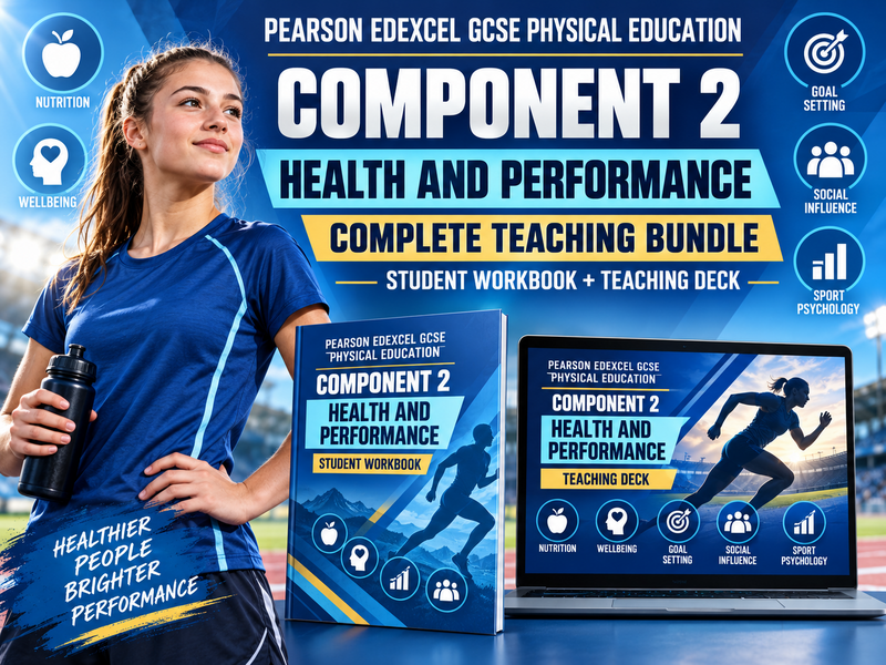 Pearson Edexcel GCSE PE Component 2 Complete Teaching Bundle