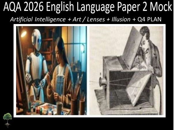 One AQA 2026 GCSE English Language Paper 2 Mock | Q4 Plan - (aia)