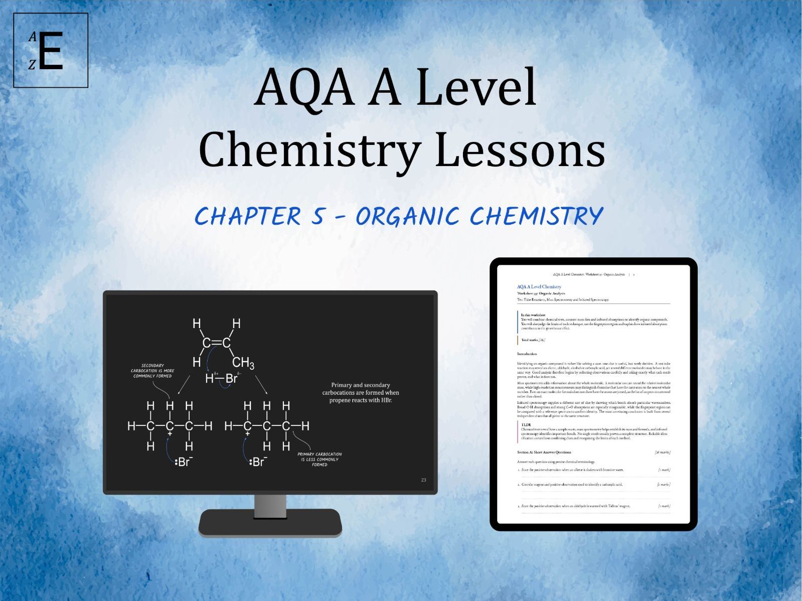 AQA A Level Chemistry Lessons Chapter 5 - Organic Chemistry
