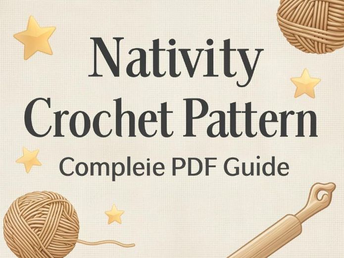 Nativity Crochet Pattern – Complete PDF Guide